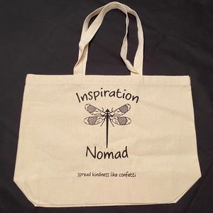Medium Gusseted Organic cotton tote
